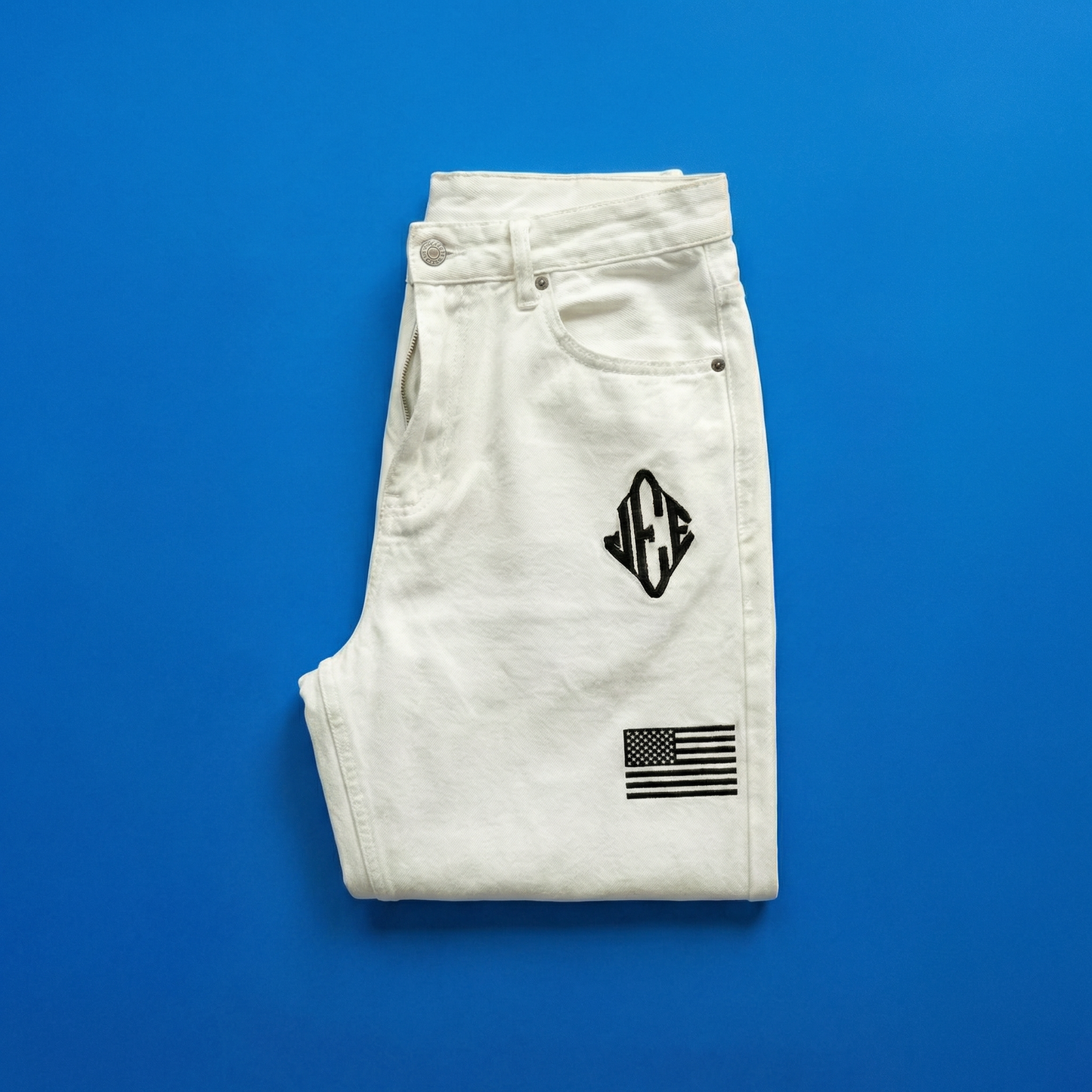 Epstein Embroidered Jeans