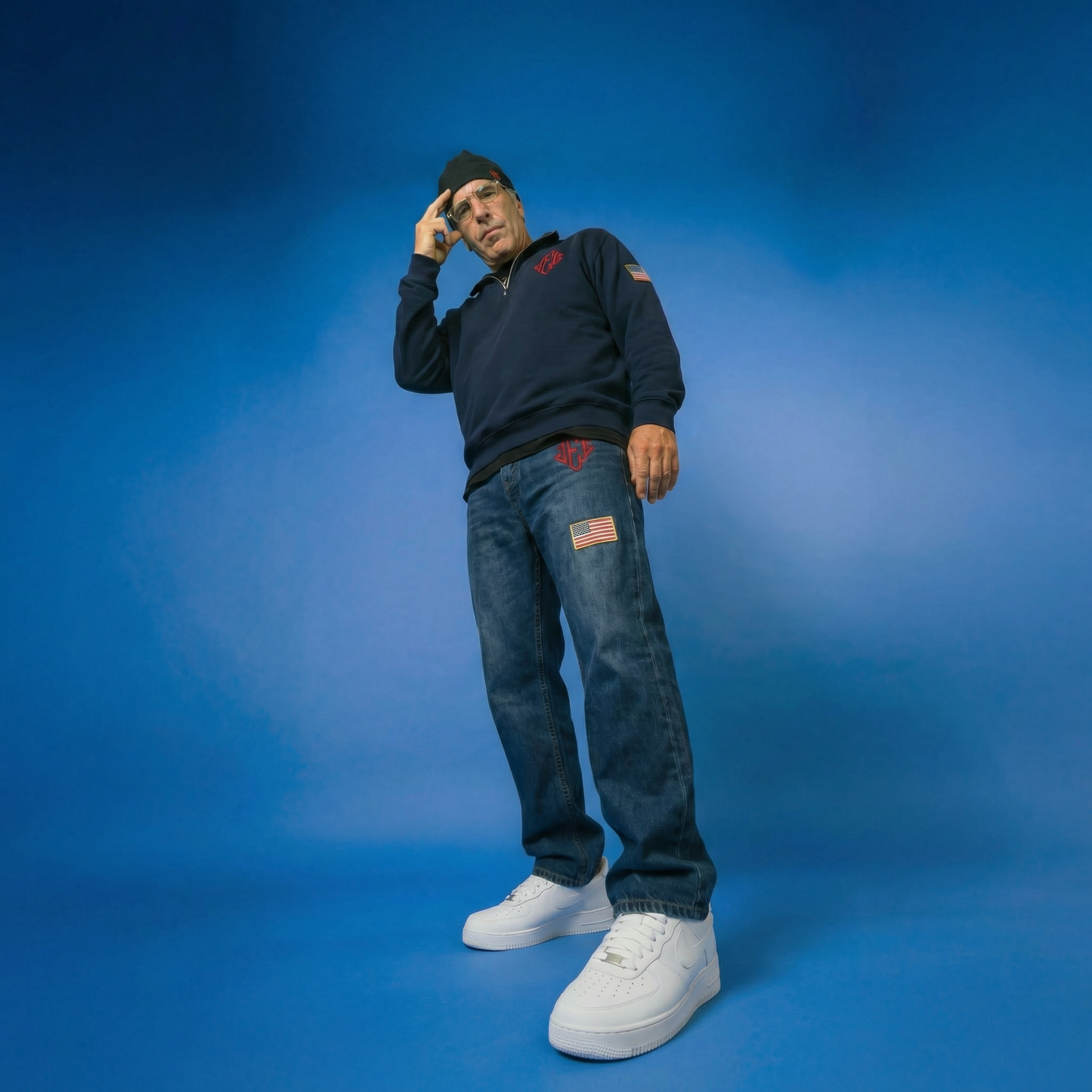 Epstein Embroidered Jeans