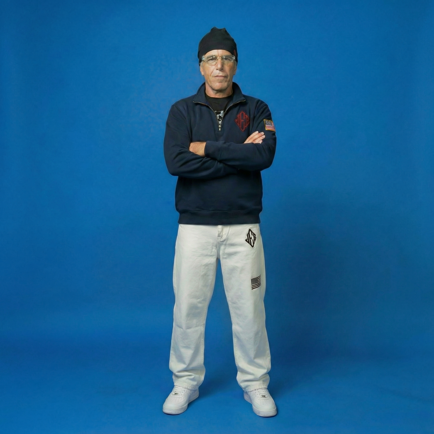 Epstein Embroidered Jeans