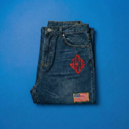 Epstein Embroidered Jeans