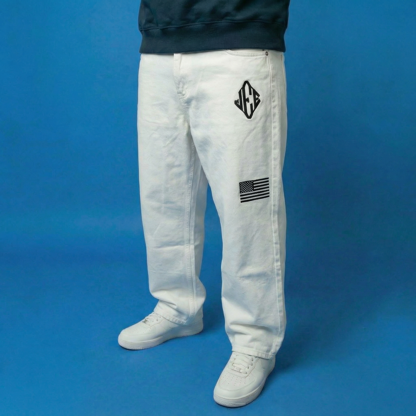 Epstein Embroidered Jeans